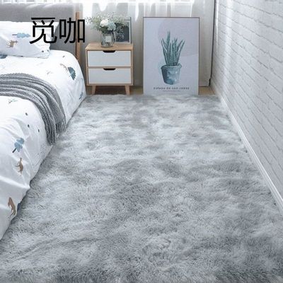 地毯卧室床边长毛绒少女ins满铺客厅房间耐脏沙发茶几毯地垫子