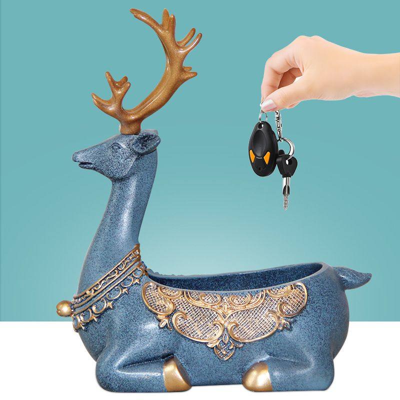 轻奢玄关钥匙收纳摆件进门钥匙收纳盒客厅桌面鞋柜家居创意装,收纳整理,钥匙收纳盒,淘宝优惠券,粉丝福利购,淘宝优惠卷