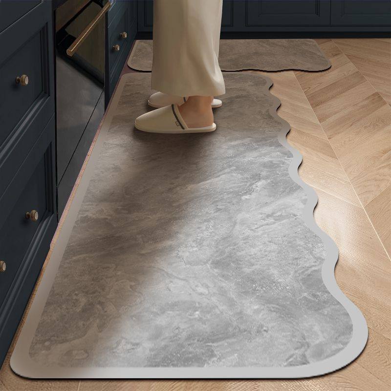硅藻泥厨房地垫防滑防油吸水垫门口耐脏脚垫防水专用可擦免洗地毯,居家布艺,厨房地垫,淘宝优惠券,粉丝福利购,淘宝优惠卷