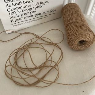 优质绳子麻绳手工diy猫爬架装饰粗细围栏耐磨捆绑绳茶几照片墙绳