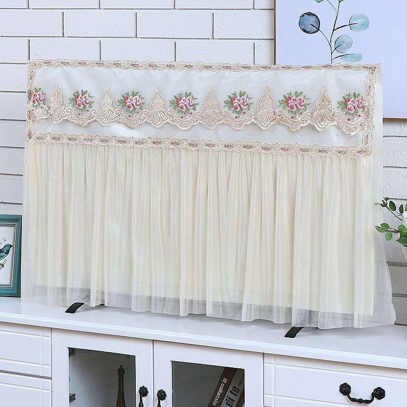 电视机罩防尘罩55英寸 开机不取液晶电视布盖布65寸 挂式电视机套