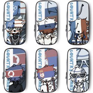 新款女文具盒文具男孩子男生圈铅笔盒铅笔袋国拟笔袋小学生笔盒男