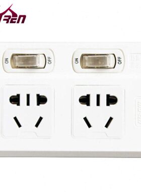 N扩展插座-12转换头独立开关C21牛R2转位位 12二转转换B2无线一人