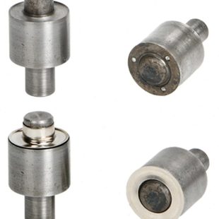 气眼扣电动打扣机带磁铁磨具鸡眼扣手压磁性模具空心铆钉安装工具