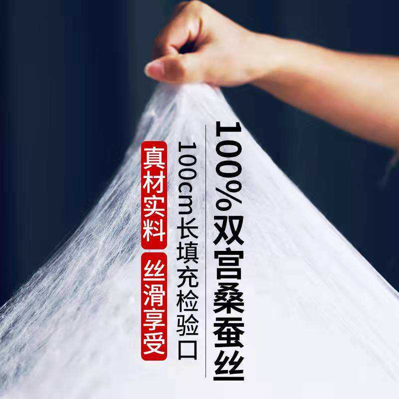 KI9S广西刘三姐故乡宜州手工蚕丝被双宫茧桑蚕丝春秋被冬被四季被