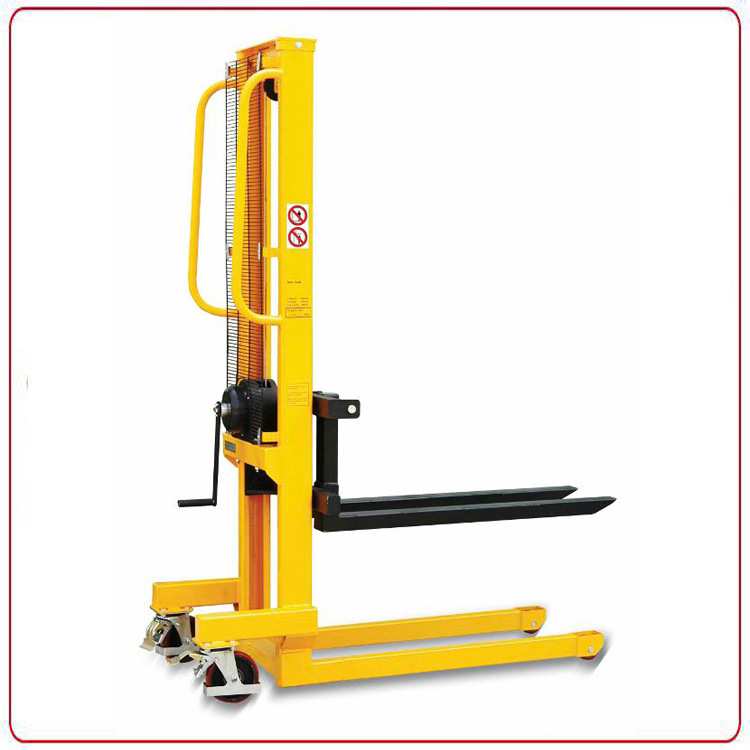 Schmeid施盾手摇叉车 WS50手摇堆高车 500Kg手摇工位卸货堆高叉车