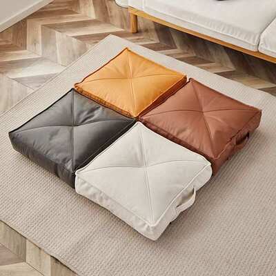 科技布懒人蒲团坐垫地上家用客厅地板地毯坐墩榻榻米垫子飘窗座垫