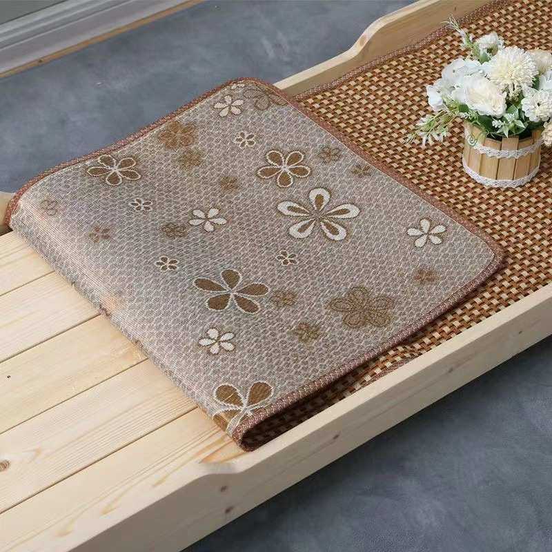 幼儿园床午睡床托管班上下铺配套夏季藤席