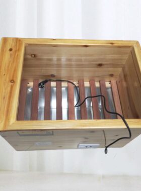 脚暖桶实木徽电温火火家用取暖器办公室单人桶电控安火箱可坐自动