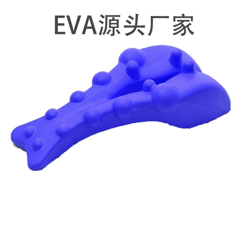 颈椎枕曲度变直反弓牵引枕床富贵矫正器护颈枕puY发泡自结皮