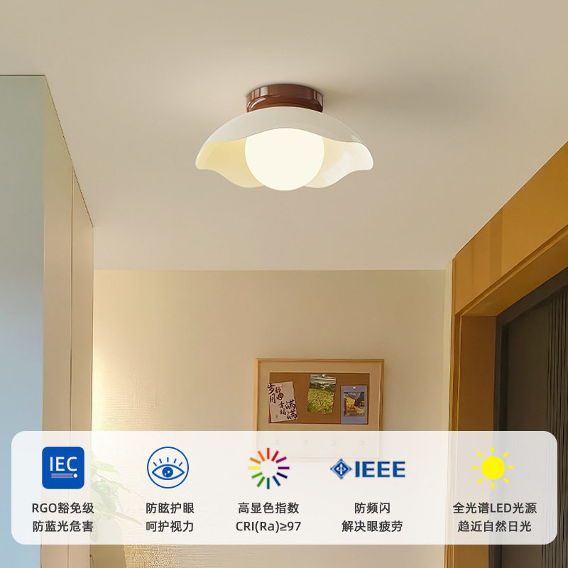 北欧餐厅吊灯胡桃木实木新中式现代简约客厅卧室木艺灯吧台茶室灯