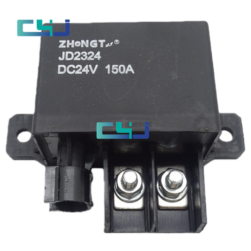 JD1324JD232424V150A起动继电器用于37FVQ-35010挖掘机配件