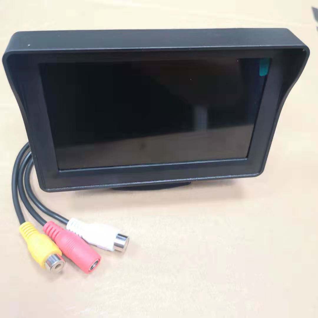 车载倒车液晶显示器4.3寸台式接倒车后视探头