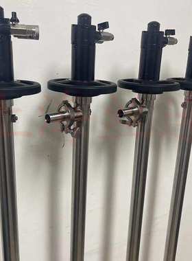 HD-A1+SS316L-1500HP不锈气动插桶泵气动防爆耐酸碱抽液泵油桶泵