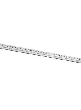 CJ-5042A-2铝合金直尺高精度木工测量绘图制图尺防腐防锈测量工具