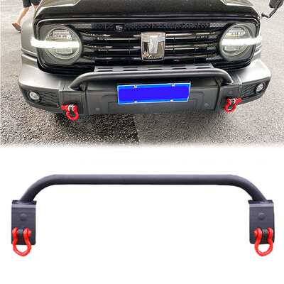 适用魏派TANK300改装前杠小前杠越野前护杠TANKE300越野前杠牛栏