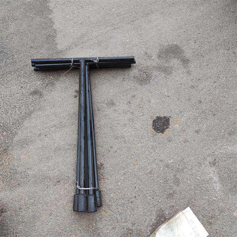 螺纹道钉丁字套筒扳手M22M42丁字扳手工矿铁路工具铁路用T型扳手
