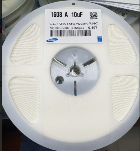 0603贴片电容CL10A106MA8NRNC
