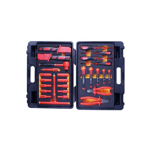易尔拓进口电工工具 德国工业级26件套高档绝缘工具组套 YT-3875V