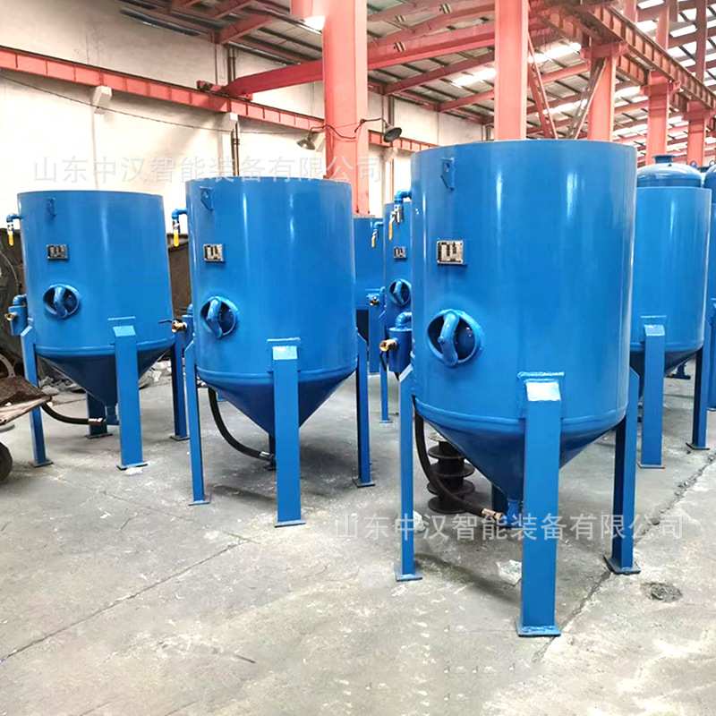 除锈喷砂机工业大小型移动式高压喷砂罐干湿两用喷沙机电动打砂机