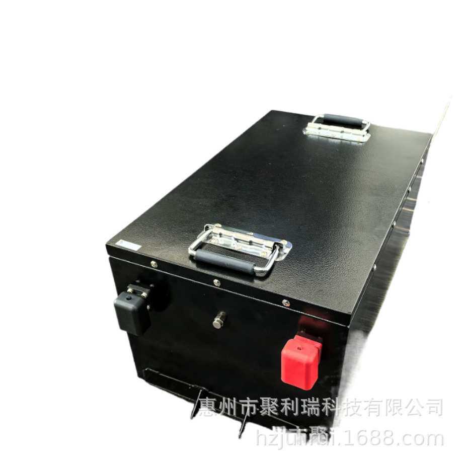 60/72V50Ah125Ah300Ah磷酸铁锂快递三轮车电瓶四轮车老头乐锂电池