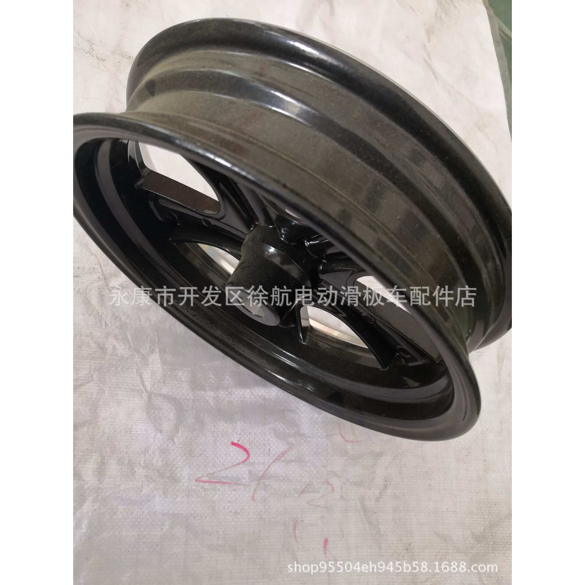 厂家直供平衡车轮毂轮胎城市版10寸轮毂3.5-10真空轮胎改装轮毂
