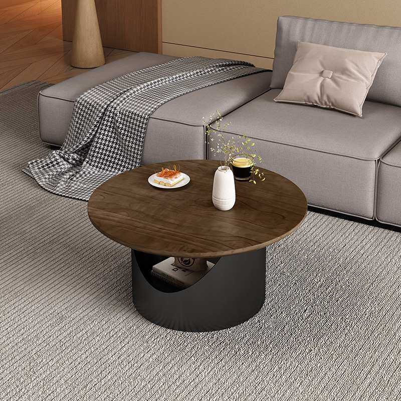 中古风法式复古白蜡木纯实木小户型圆形茶几创意简约客厅小茶几,3C数码配件,USB灯,淘宝优惠券,粉丝福利购,淘宝优惠卷