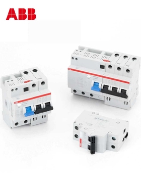 ABB漏电保护器GSH201 202 203 204空气开关1P+N空开2P断路器3P 4P