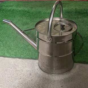 不锈钢加油壶12升10升8升6升5L长嘴带盖带滤网汽油桶机油壶手提桶