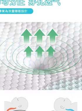 GOKUMIN儿童枕极眠枕零感魔法枕头护颈椎记忆棉枕PILLOWCHE