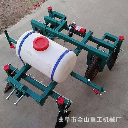 中型玉米地膜覆盖机茄子地膜覆盖机手扶花生覆膜机