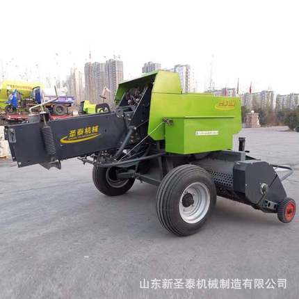 农机补贴秸秆拾草打捆机价格大型自动麦秸拾草打捆机视频牵引