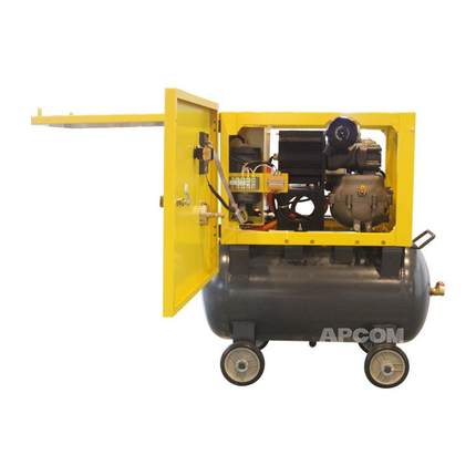 螺杆式气泵11kw空气压缩机带冷干机非静音喷漆用一体式小型空压机