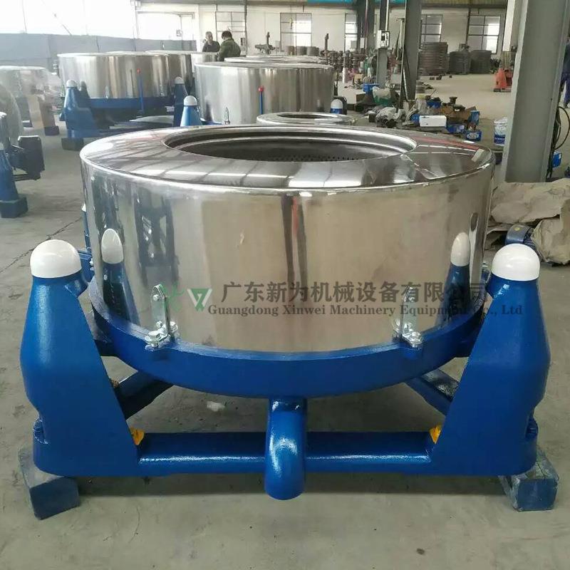 江苏生产pet瓶片洗脱机吊篮式高速甩干机粒子304不锈钢脱水机