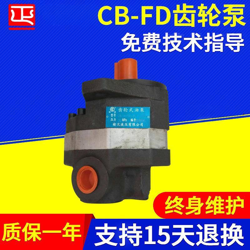 单级CB-FC齿轮泵卧式铸铁液压油泵中高压大流量液压齿轮泵厂家