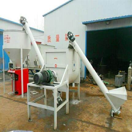 厂家供应干粉砂浆搅拌机卧式干粉混料机滚筒保温砂浆混合机