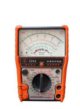 外贸版指针万用表88C通断音频hFE红外检测电池电量自恢复电容