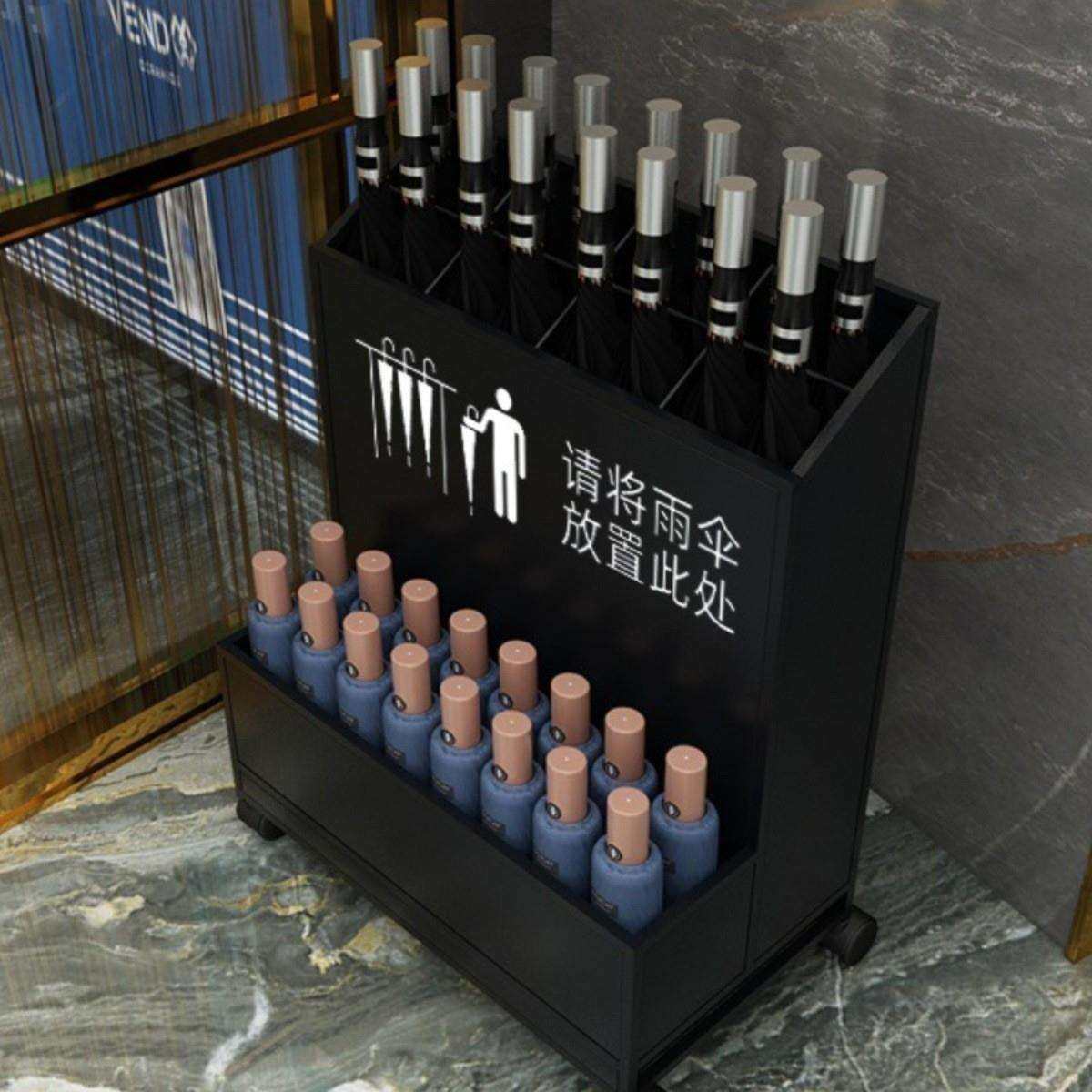 商用雨伞架收纳架酒店大堂学校便民门口大容量公司雨伞logo桶