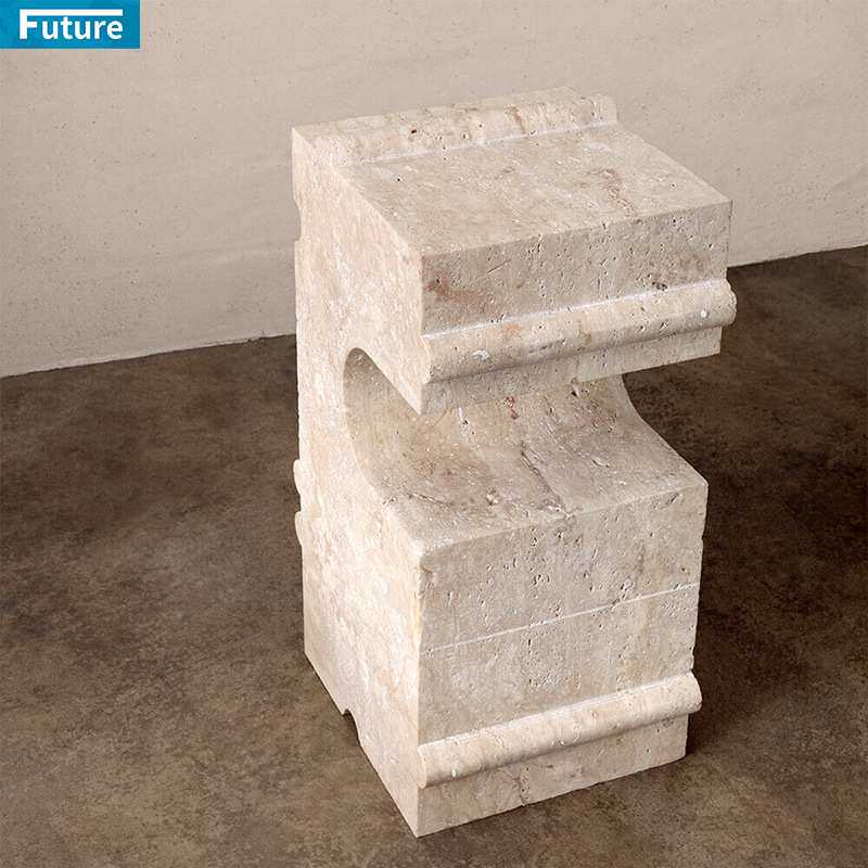 天然大理石餐桌茶几茶台意式极简现代轻奢饭桌台边桌酒店别墅家装