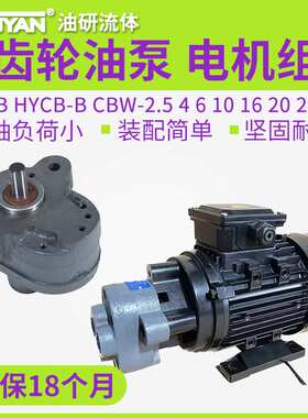 HYCB齿轮泵CBW双耳Y法兰CB-B2.5/4/6/10/16/20/25/32/40Y/50R63TH