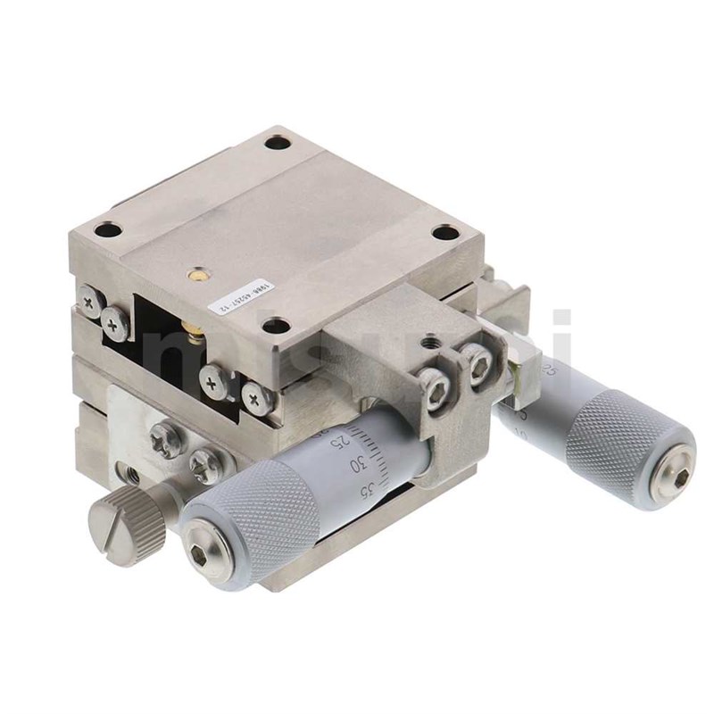 中精度XY轴手动滑台 直线 线滚珠导轨型XYLBS40/4J0-CCR/60/XLBS6