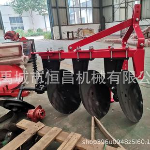 深耕犁新款圆盘犁厂家拖拉机背负式圆盘犁3片犁