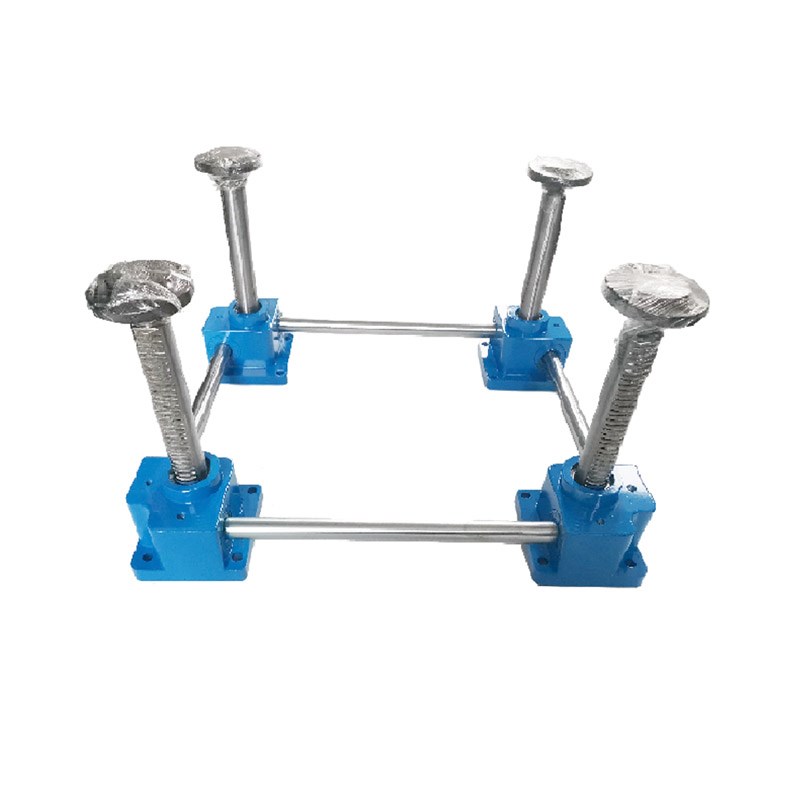 齿条式同步升降i器手动电动快速立式马达SP齿轮齿条升降机升降平