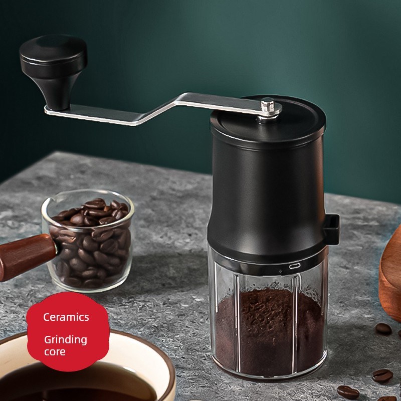 手摇磨豆机咖啡豆研磨机意式手动磨粉咖啡机小P型家用手冲器具便