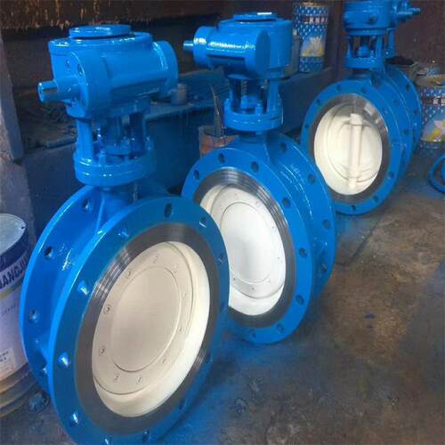 自产自销 D373W-16RL DN100涡轮蜗杆316L不锈钢三偏心硬密封