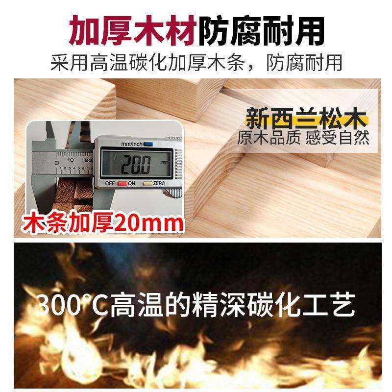 墙上网格阳台月季花架爬藤架篱笆户外种植箱防腐木栅栏花墙架直销