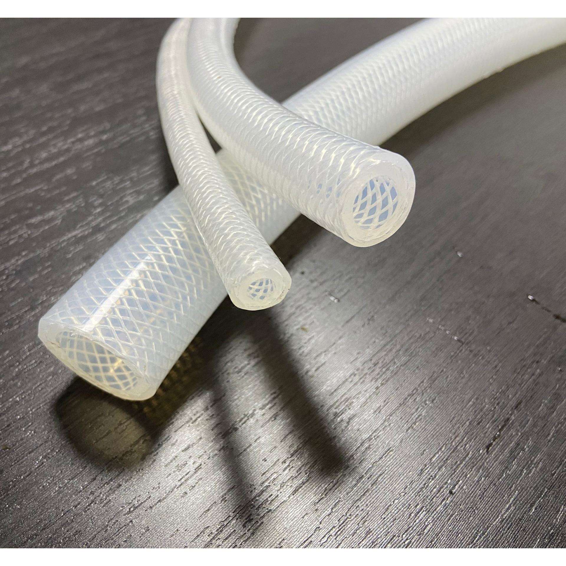 GREATFLEX透明 BP20 加厚蒸汽管耐高20kg压波纹硅橡胶网纹管