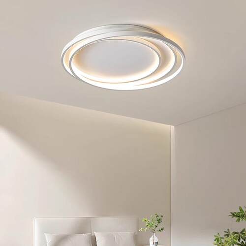 卧室灯意式艺术轻奢led简约现代高级房间客厅主卧灯具吸顶灯686E1