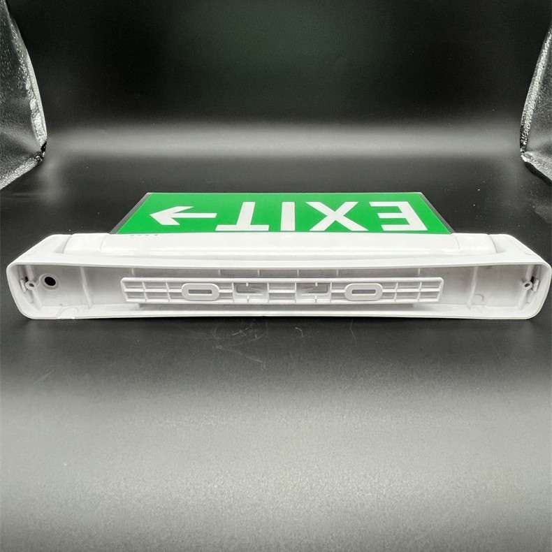 LED白光出口salida外贸旋转亚克力吊牌led安全指示灯疏散吸顶侧吸
