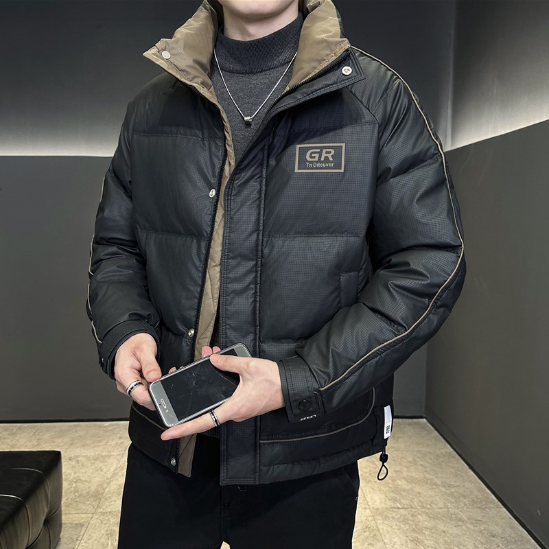 羽绒服男短款冬季2024新款轻薄保暖青年休闲韩版外套男装加厚冬装